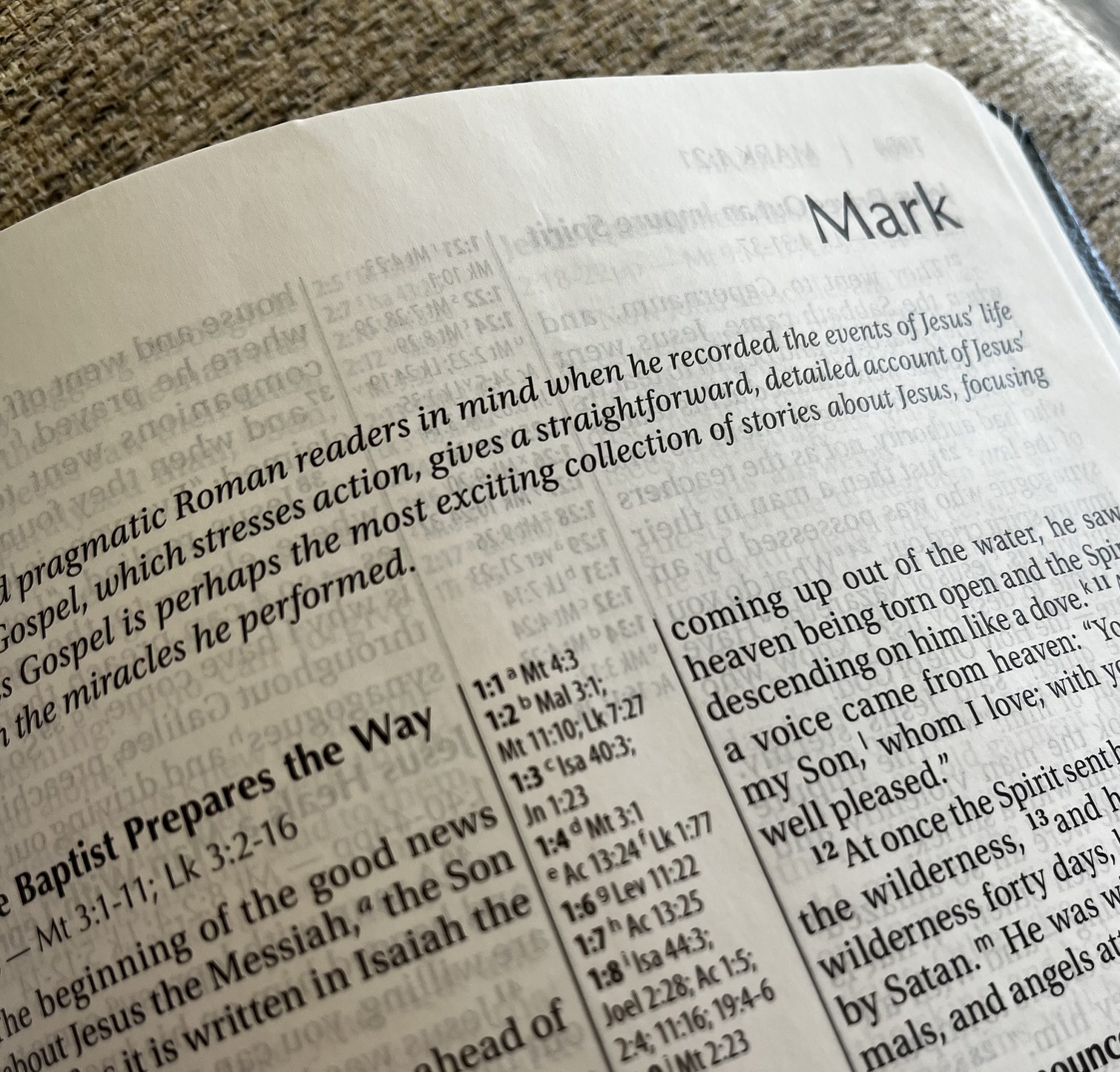 Wednesdays :: 6pm :: Study on the Gospel of Mark :: Begins Sept 7